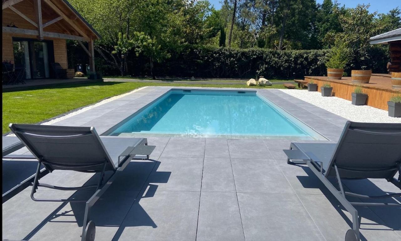 Chalet Montana - Au Cottage Du Medoc - Proche De Bordeaux Saint-Aubin-de-Médoc Zewnętrze zdjęcie