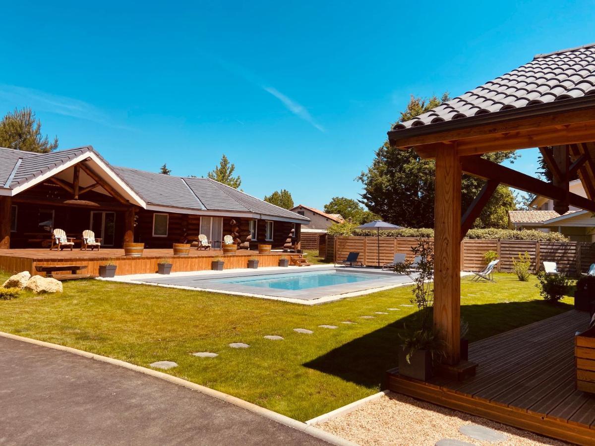 Chalet Montana - Au Cottage Du Medoc - Proche De Bordeaux Saint-Aubin-de-Médoc Zewnętrze zdjęcie