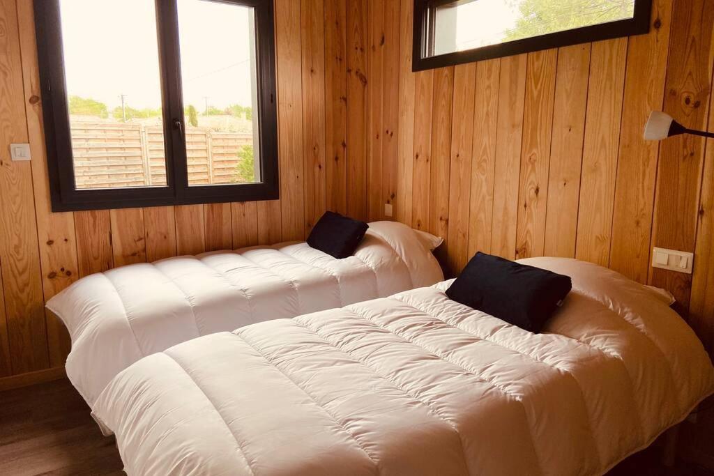 Chalet Montana - Au Cottage Du Medoc - Proche De Bordeaux Saint-Aubin-de-Médoc Zewnętrze zdjęcie